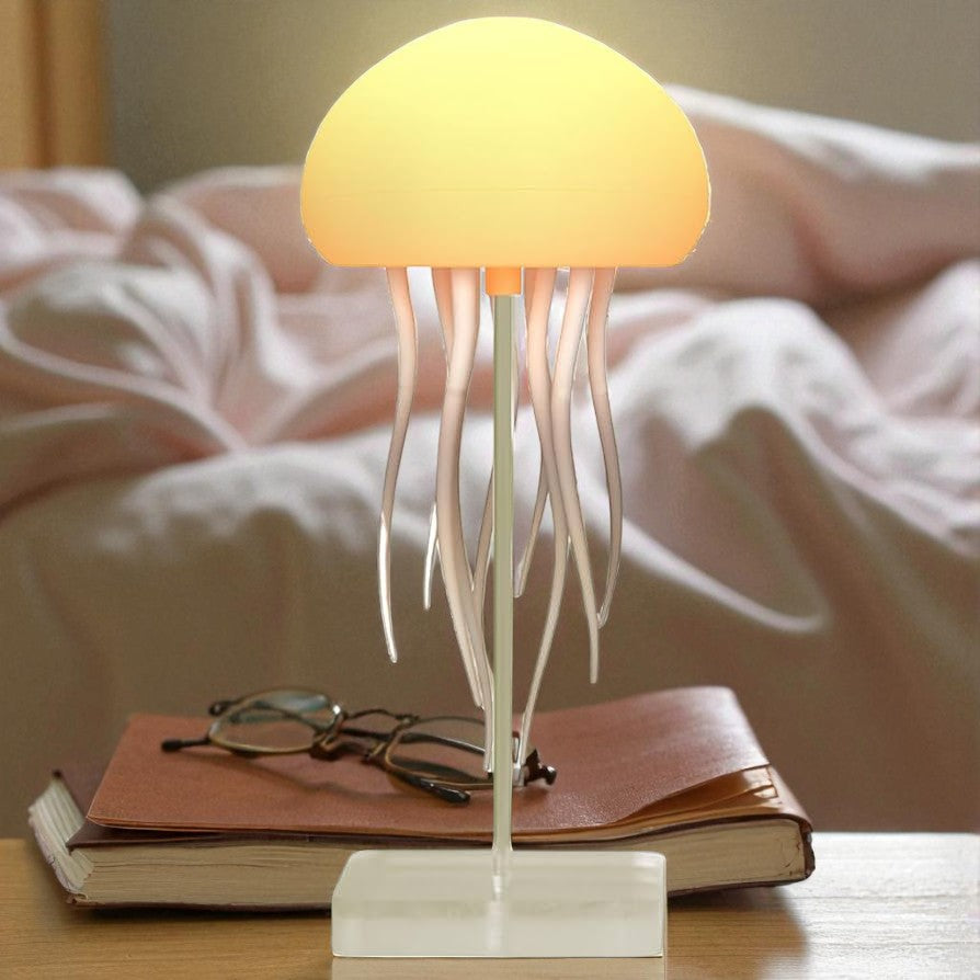 jellyfish-shaped lamp